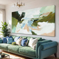 Suconvng Large Abstract Wall Art Colorful Wall Art Living Room Canvas Art Wall Decor Office Abstract Wall Decor Multicolor For Bedroom Kitchen Home Artwork 35x70 Inch