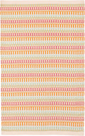 Dash & Albert Candy Stripe Multi Handwoven Indoor/Outdoor Rug, 5 X 8 Feet, Multicolored Stripe Pattern - Premium Luxury Hotel Quality Soft Breathable Hypoallergenic Machine Washable Easy Care All