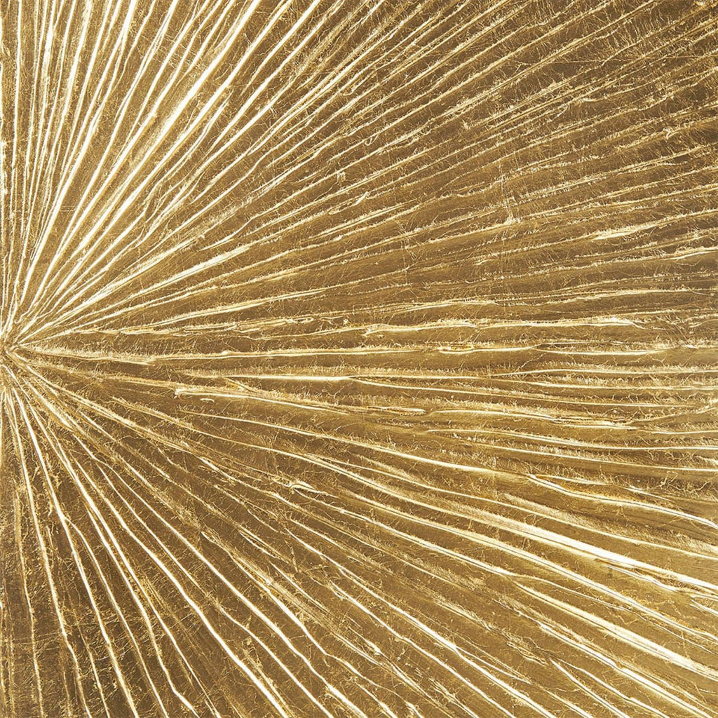 MADISON PARK SIGNATURE Sunburst Wall Art - Triptych Modern Resin Dimensional Radiant Color Hand Painted Metallic Finish Home Décor Abstract Textured Gold 15' W x 45' H x 1.25' D 3 Piece